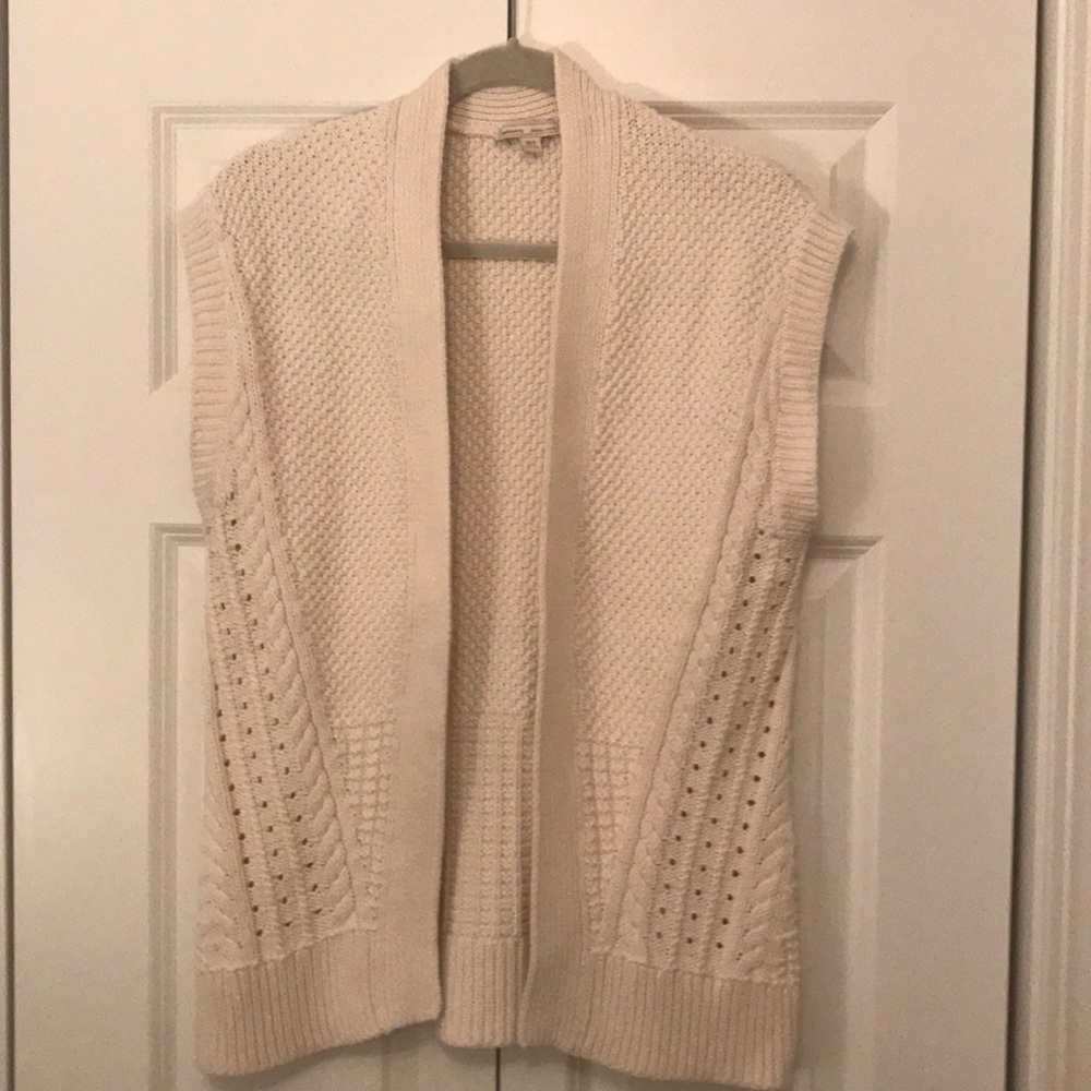 Gap Maternity Sleeveless Cotton Cardigan - XS/S